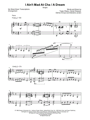 I Ain't Mad At Cha / A Dream (Sergiio)