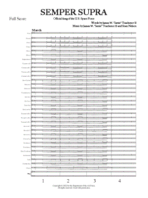 Semper Supra (Official March of the United States Space Force)