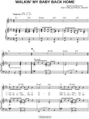 Walkin' My Baby Back Home