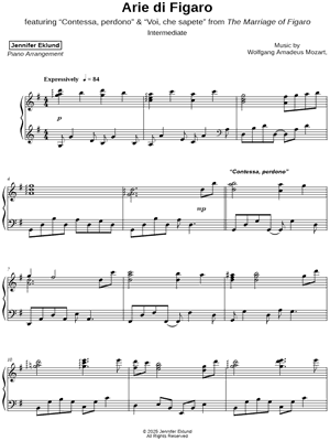 Arie di Figaro [intermediate]