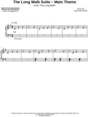 The Long Walk Suite - Main Theme