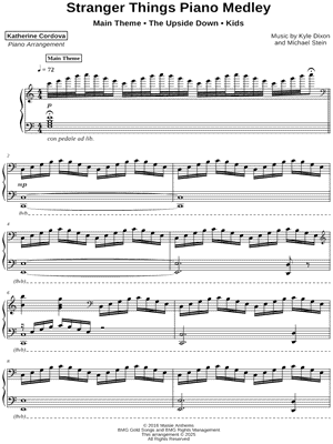 Stranger Things Piano Medley