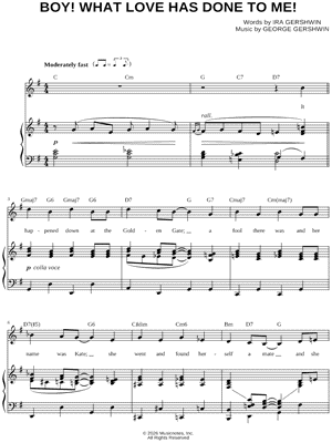 Boy! What Love Has Done to Me!