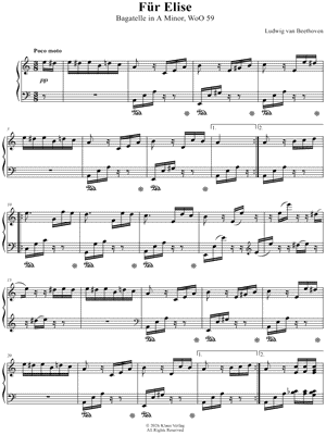 Für Elise - Ludwig Van Beethoven