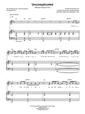 Uncomplicated (Hillsong Young & Free)