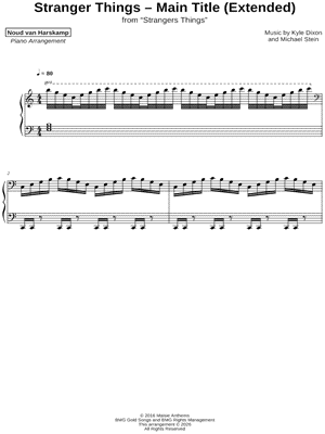 Stranger Things Main Theme (Extended)