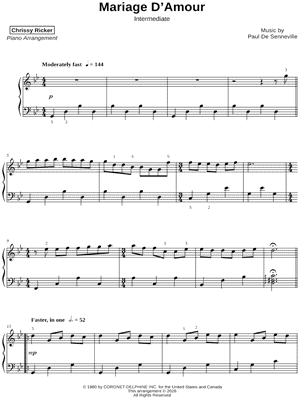 Mariage d'amour [intermediate]