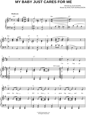 My Baby Just Cares for Me