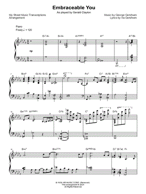 Embraceable You (Gerald Clayton)