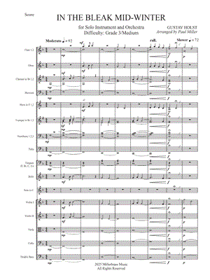 In the Bleak Midwinter (Grade 3 / Medium)