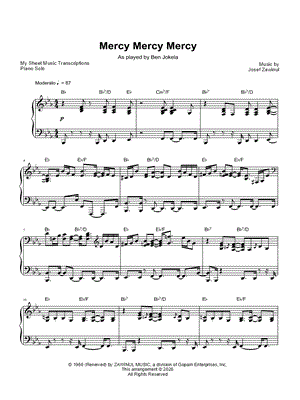 Mercy, Mercy, Mercy (Ben Jokela)