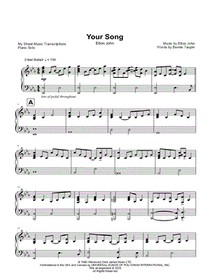 Your Song (Elton John)