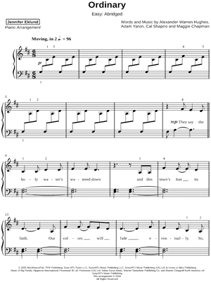 Ordinary [easy - abridged]