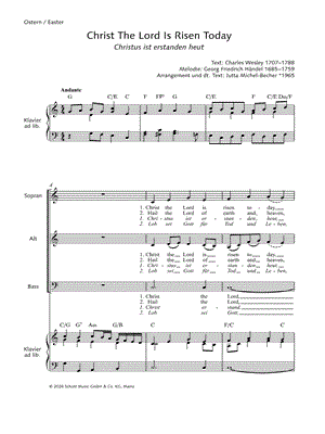 Christ the Lord Is Risen Today