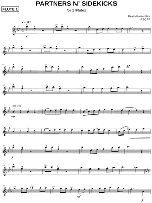 Partners n' Sidekicks - Flute 1
