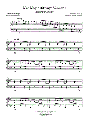 Mrs Magic (Strings Version) [accompaniment]