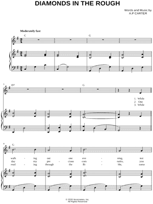 Diamonds in the Rough