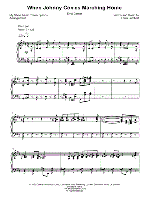 When Johnny Comes Marching Home (Erroll Garner)