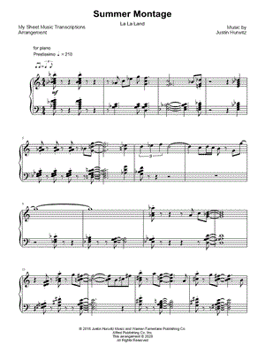 Summer Montage (La La Land)