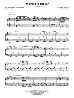 Walking in the Air (Music Lab Collective)