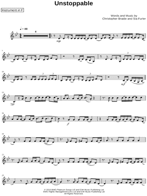 Unstoppable - F Instrument