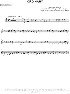 Ordinary - F Instrument