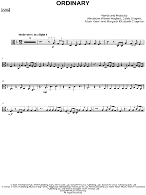 Ordinary - Viola