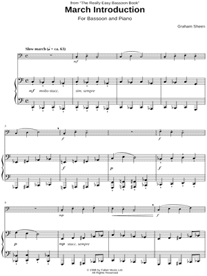 March Introduction (Piano Accompaniment)