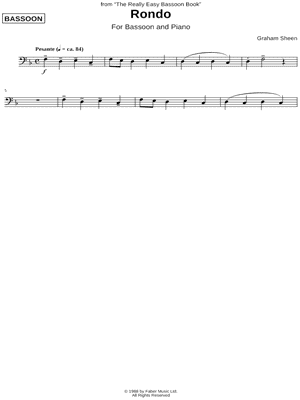 Rondo (Bassoon Part)