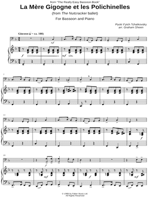 La Mere Gigogne et les Polichinelles (Piano Accompaniment)