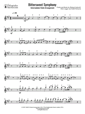 Bittersweet Symphony [intermediate]