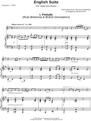 English Suite (Piano Accompaniment)