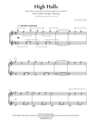 High Halls (Psalm Cylinder)