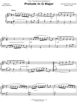 Prelude in G Major