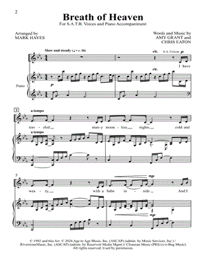Breath of Heaven (Mary's Song)