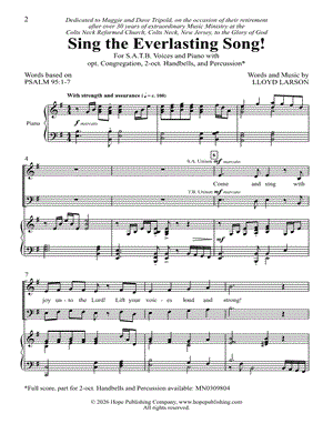 Sing the Everlasting Song!