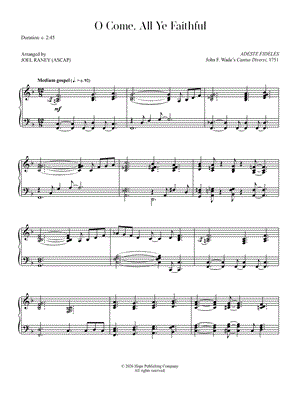O Come, All Ye Faithful