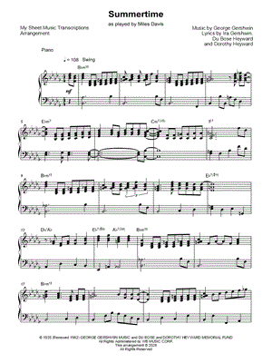 Summertime (Miles Davis)