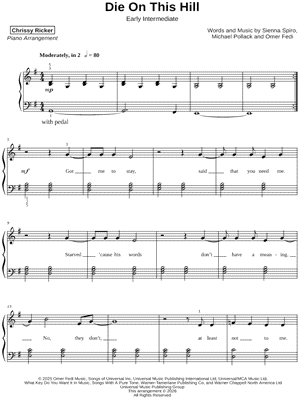Die on This Hill [early intermediate]