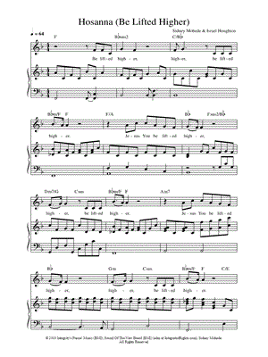 Hosanna (Be Lifted Higher)