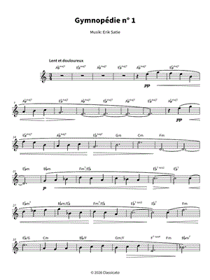 Gymnopédie No. 1