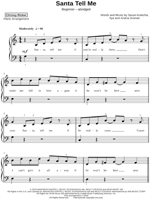 Santa Tell Me [beginner - abridged]