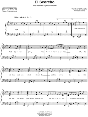 El Scorcho [intermediate - lyrical]