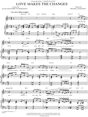 Love Makes the Changes