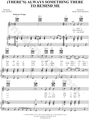 (There's) Always Something There To Remind Me