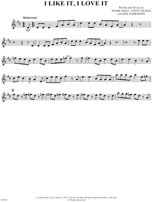 I Like It, I Love It