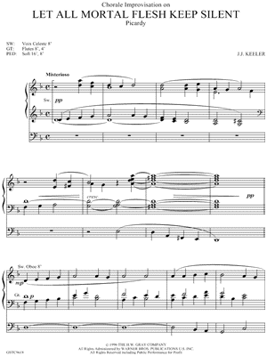 Chorale Improvisation on Let All Mortal Flesh Keep