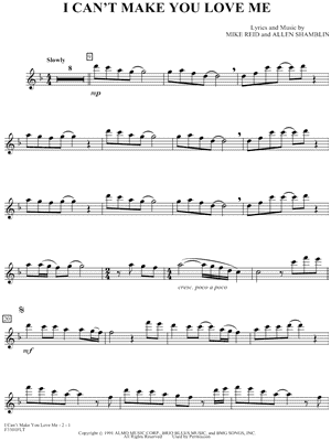 I Can't Make You Love Me