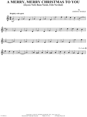 A Merry, Merry Christmas To You