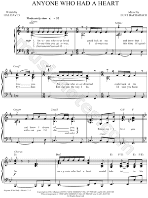 Anyone Who Had a Heart